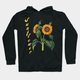 Sunflower Graphic Tees for Women Hoodie